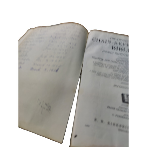 Vintage The Thompson Chain Reference Bible Improved 4th Edition - Picture 3 of 3